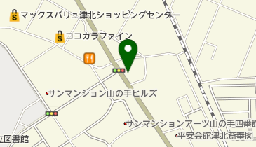 マンマチャオ津県総合文化センター前店の地図画像