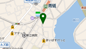 マンマチャオ青戸店の地図画像