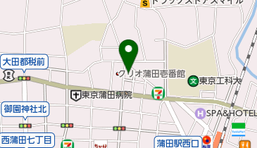 マンマチャオ西蒲田ひなた店の地図画像