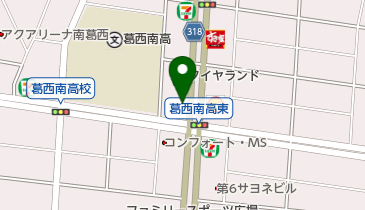 マンマチャオ南葛西店の地図画像