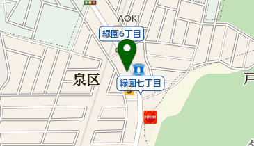 マンマチャオ緑園都市店の地図画像