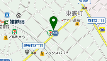 マンマチャオ雑餉隈店の地図画像