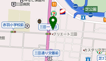 マンマチャオ芝3丁目店の地図画像