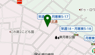 マンマチャオ月寒東5条店の地図画像