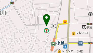 マンマチャオ宇治小倉店の地図画像