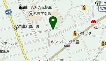マンマチャオ都立大学店の地図画像