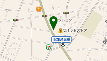 マンマチャオ南加瀬店の地図画像