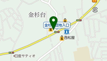 マンマチャオ金杉店の地図画像