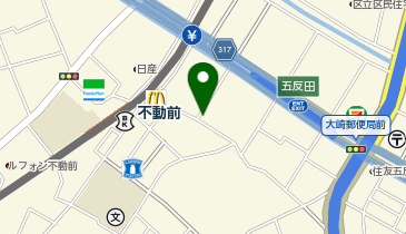 マンマチャオ不動前店の地図画像