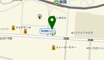 マンマチャオ八王子狭間店の地図画像