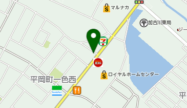 マンマチャオ加古川平岡店の地図画像