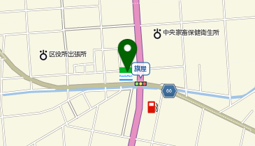 マンマチャオ西川旗屋店の地図画像