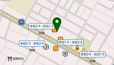 マンマチャオ札幌伏古店の地図画像