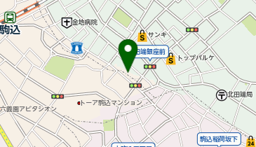 マンマチャオ駒込店の地図画像