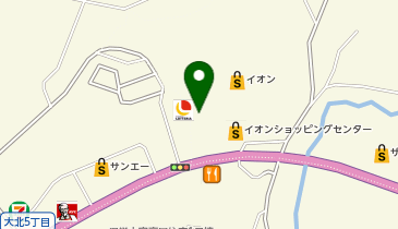 マンマチャオ イオン名護店の地図画像