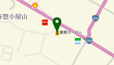 業務スーパー 白河店の地図画像