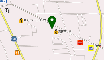 業務スーパー 笠間友部店の地図画像