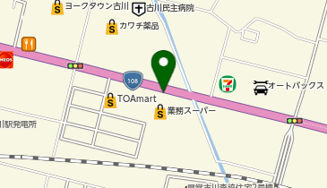 業務スーパー 古川店の地図画像