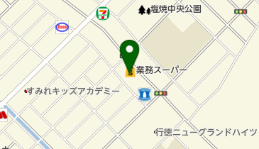 業務スーパー 行徳店の地図画像