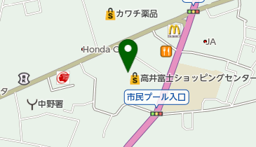 業務スーパー ユーパレット中野西店の地図画像