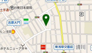 業務スーパー 浅草店の地図画像