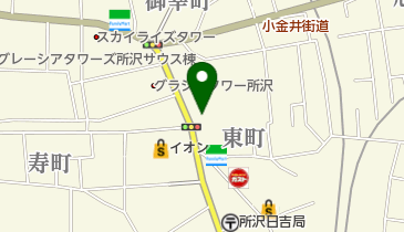 業務スーパー 所沢ファルマン通り店の地図画像