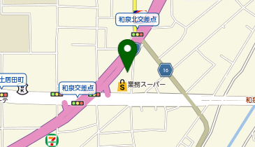 業務スーパー 松山和泉店の地図画像