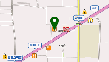 業務スーパー 大畑店の地図画像