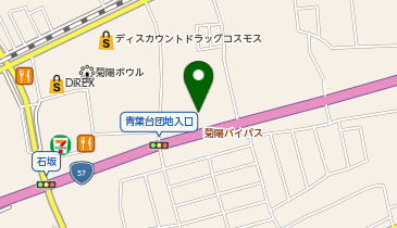 業務スーパー 菊陽店の地図画像