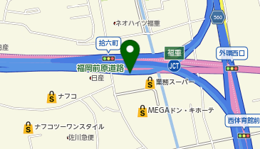 業務スーパー 福重店の地図画像