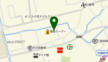業務スーパー 古国府店の地図画像