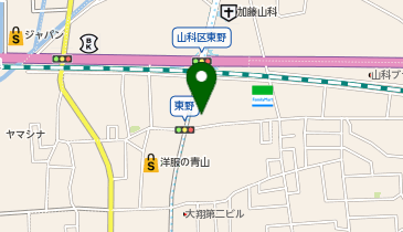 業務スーパー 山科東野店の地図画像