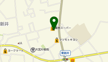 業務スーパー 東新井店の地図画像
