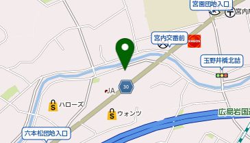 業務スーパー 宮内店の地図画像