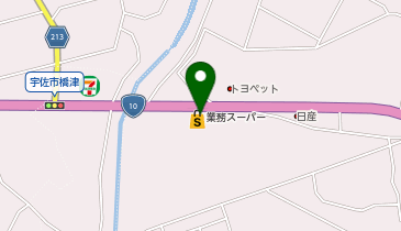 業務スーパー 宇佐店の地図画像