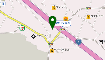 業務スーパー 麻生田店の地図画像