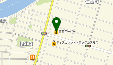 業務スーパー 津住吉店の地図画像