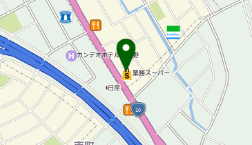 業務スーパー 諏訪店の地図画像