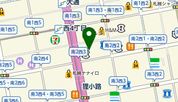 業務スーパー 狸小路2丁目店の地図画像