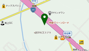 業務スーパー 尾上安田店の地図画像