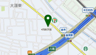 業務スーパー 東大阪大蓮店の地図画像