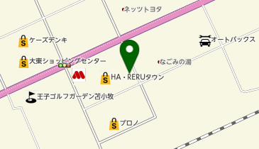 業務スーパー 柳町HA・RERUタウン店の地図画像