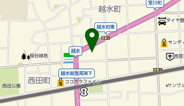業務スーパー 西宮越水店の地図画像