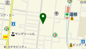 業務スーパー 蓮根店の地図画像