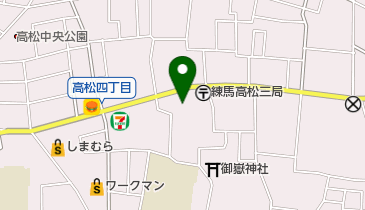 業務スーパー 練馬店の地図画像