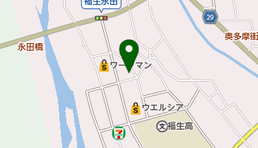 業務スーパー 福生店の地図画像