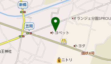 業務スーパー 笠間店の地図画像