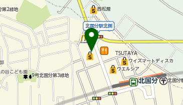 業務スーパー 北国分店の地図画像