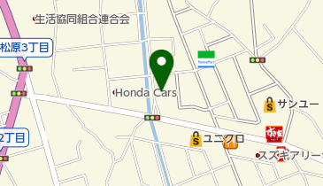 業務スーパー 戸祭店の地図画像