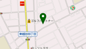 業務スーパー 越谷店の地図画像